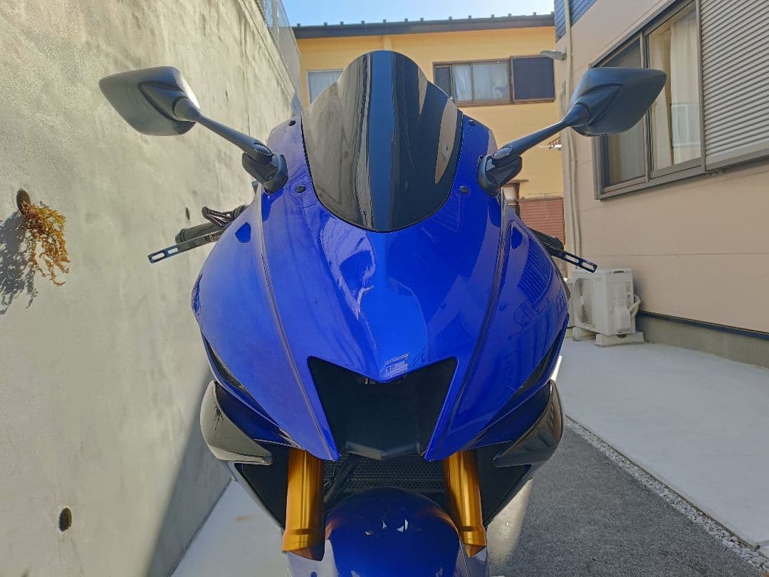 yzf-r25 社外 青 R6風アッパーカウル