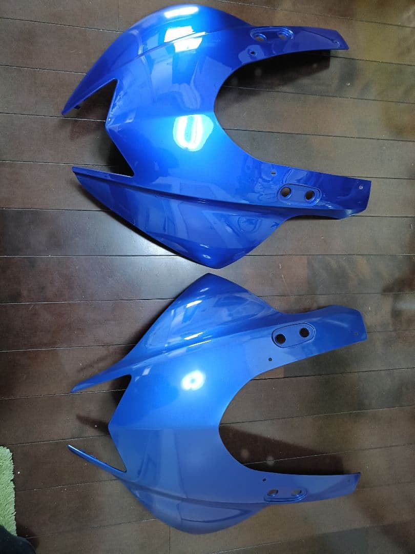 yzf-r25 社外 青 R6風アッパーカウル