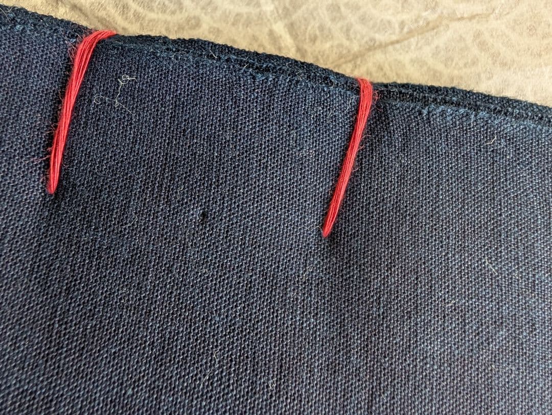 ヴィンテージ　伊勢木綿反物　着尺　臼井織布