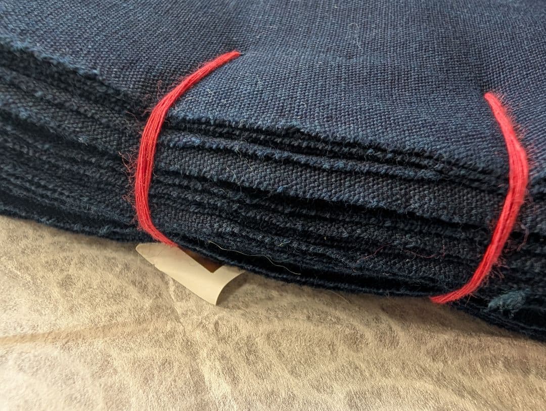 ヴィンテージ　伊勢木綿反物　着尺　臼井織布