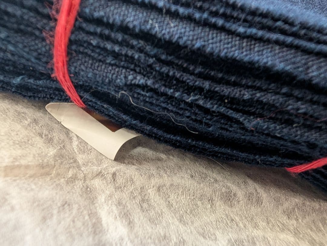 ヴィンテージ　伊勢木綿反物　着尺　臼井織布