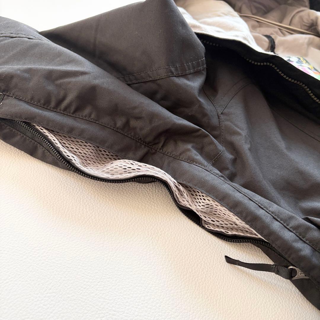 4477【美品】バートン スノボウェア レディース ジャケット 無地 ブラック