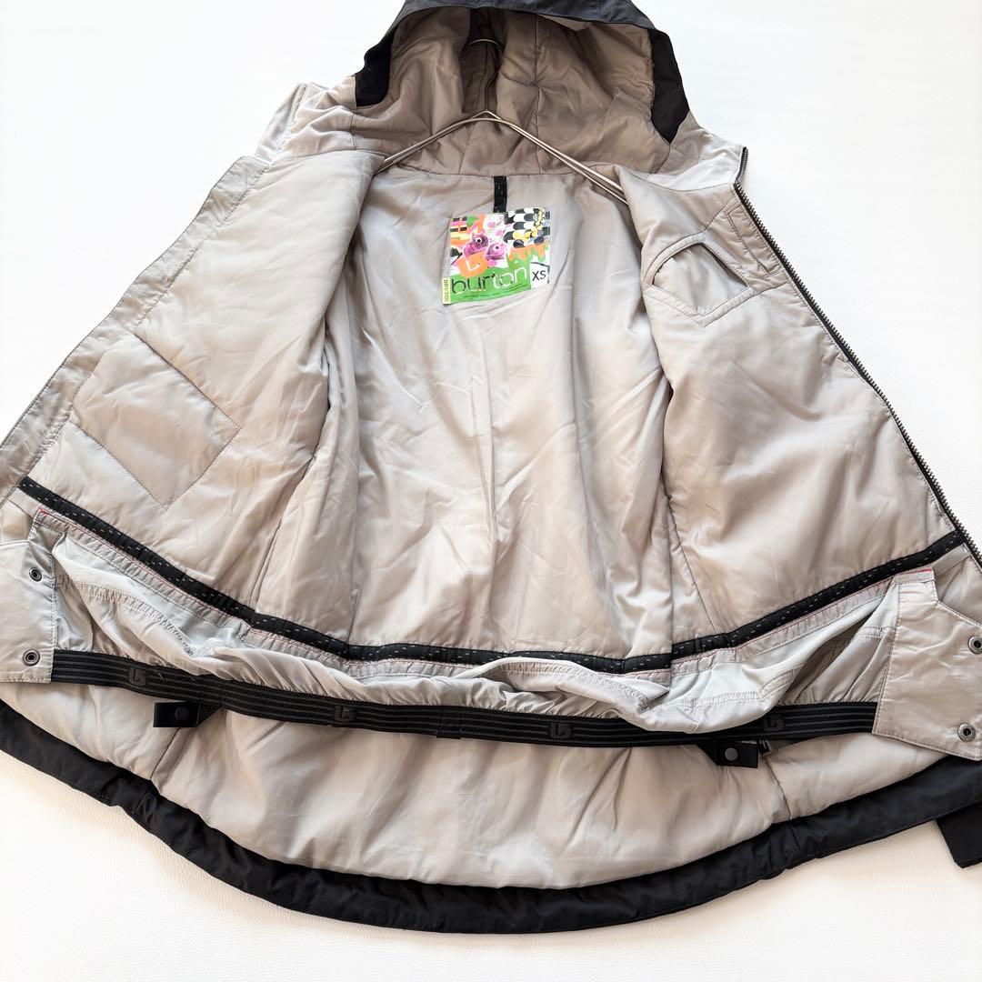 4477【美品】バートン スノボウェア レディース ジャケット 無地 ブラック