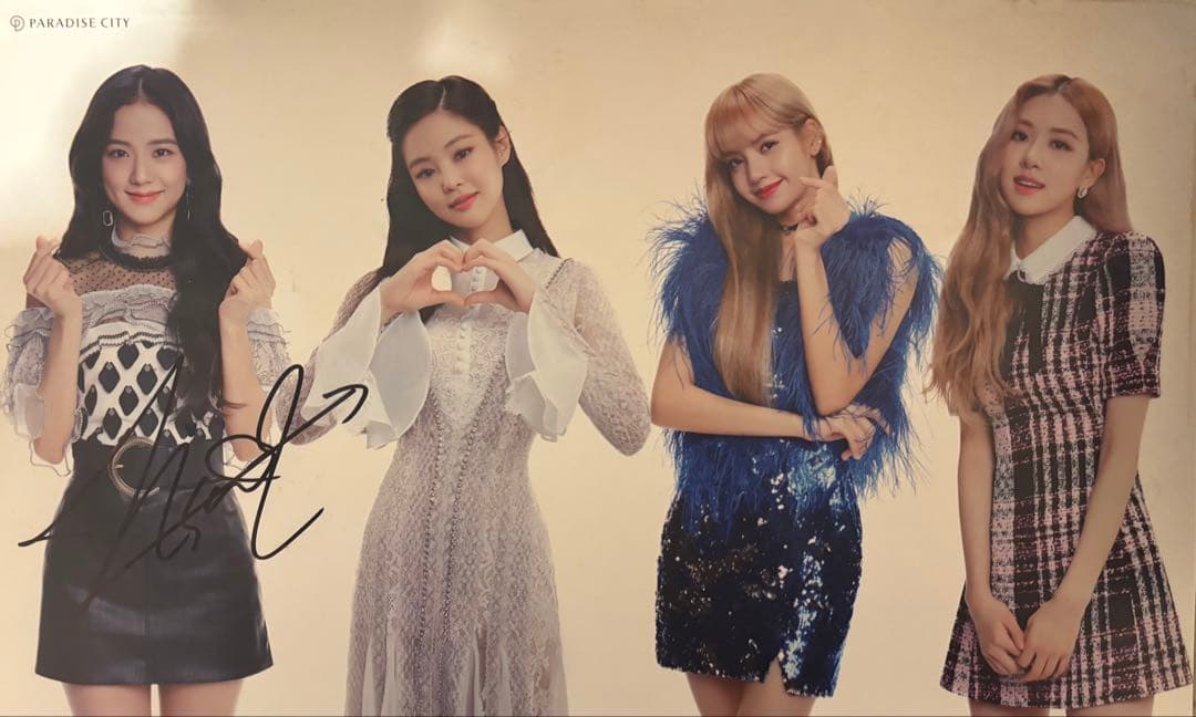 BLACKPINK ファンミーティング サインボード