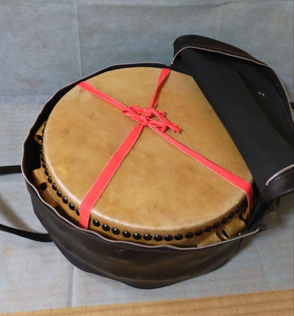 和太鼓　平胴太鼓　台座　バッグ付き