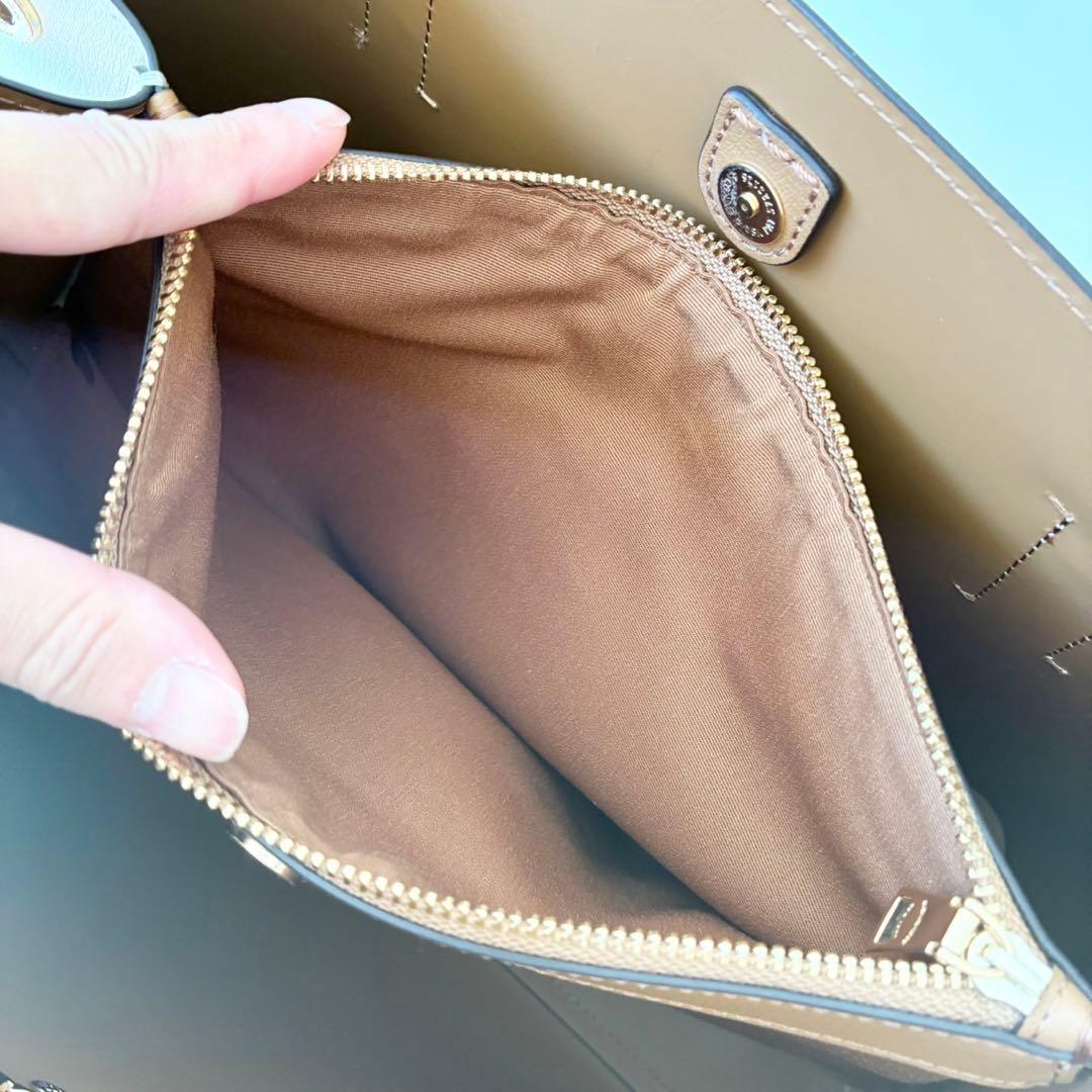 【新品】COACH トートバッグ アベニュー キャリーオール A4