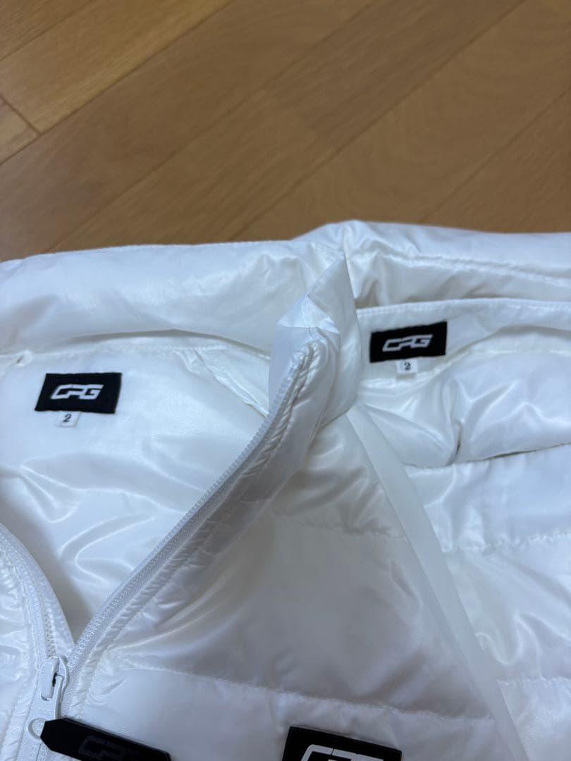 CPG GOLF ダウン×フリースジャケット スカート　ニット　セットアップ