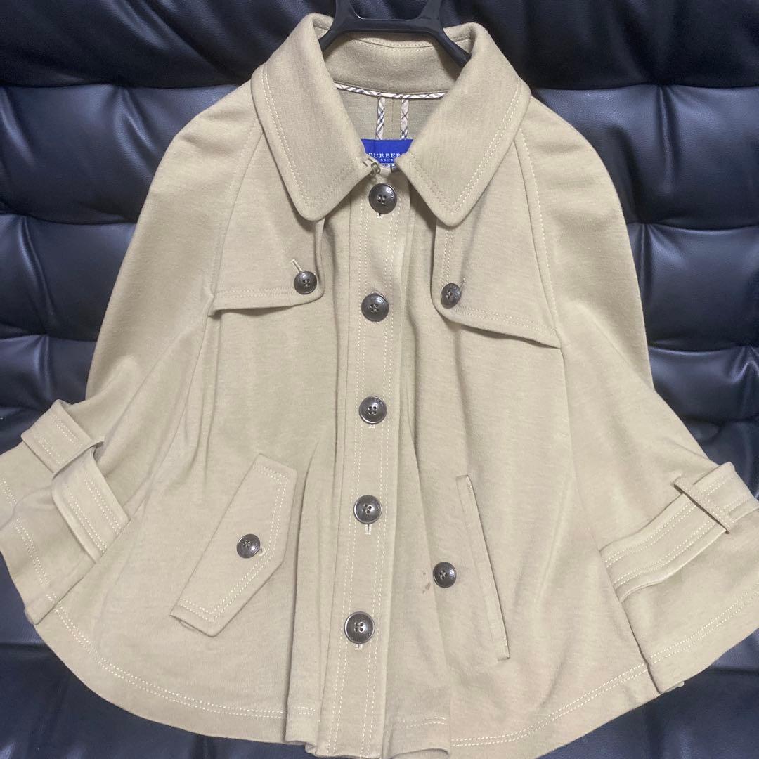 バーバリーブルーレーベル　ポンチョ　週末限定