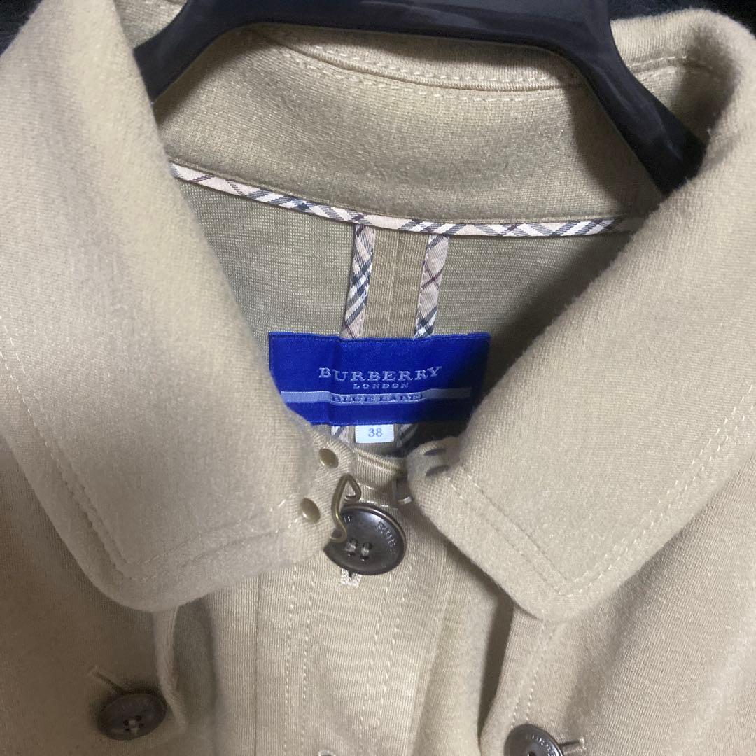 バーバリーブルーレーベル　ポンチョ　週末限定