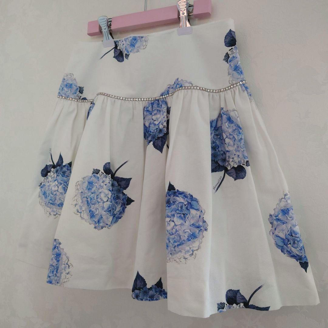 タグ付き新品　未使用　　モナリザ　MONNALISA　スカート　S　162