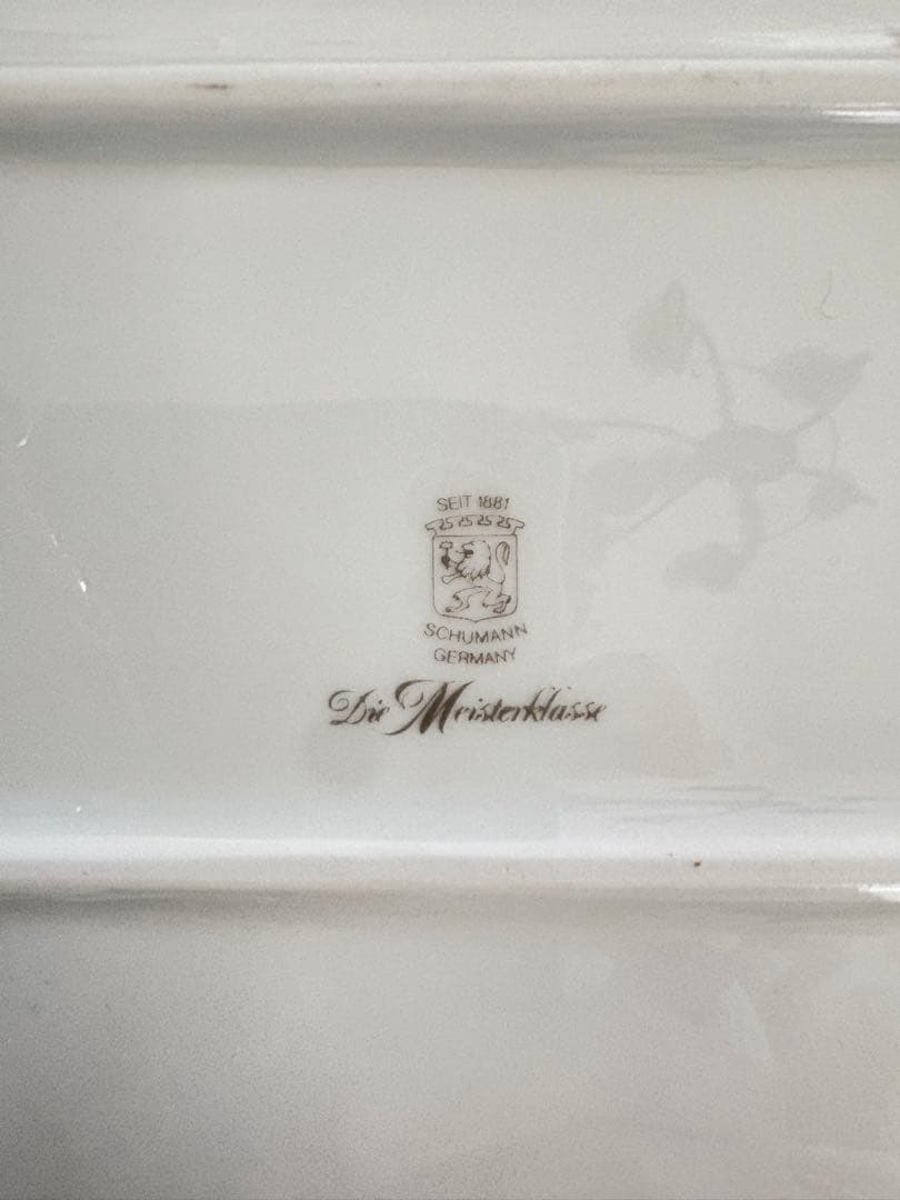 ドレスデンフラワー✴︎シューマンババリア5枚セット➕珍しい長皿