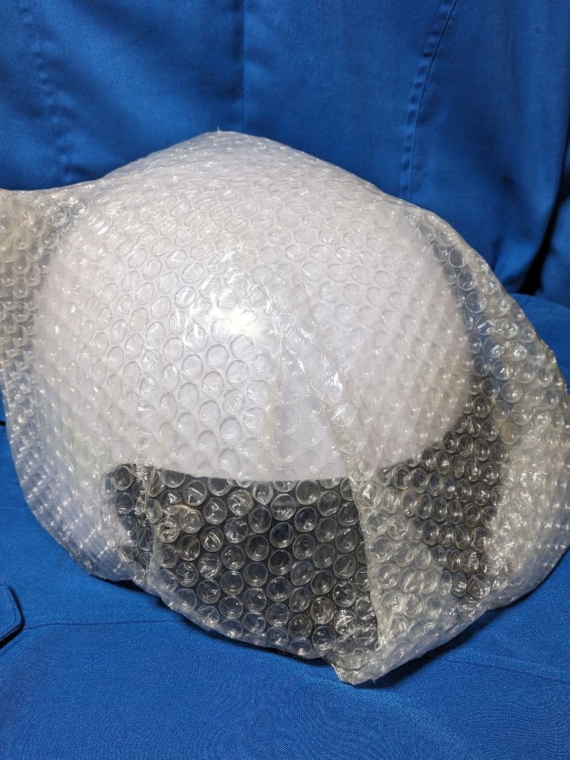 長期保管　交通　ヘルメット 未使用　フェイスシールド付