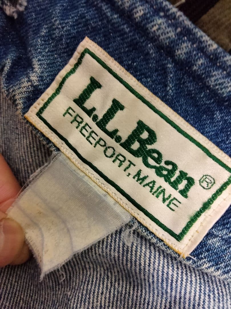 L.L.Bean デニムハンティングジャケット XLライナー付USA