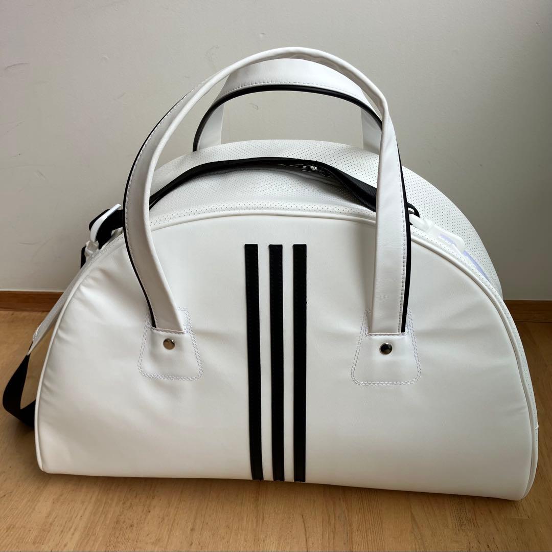 アディダスゴルフ　スリーストライプ ボストンバッグ
