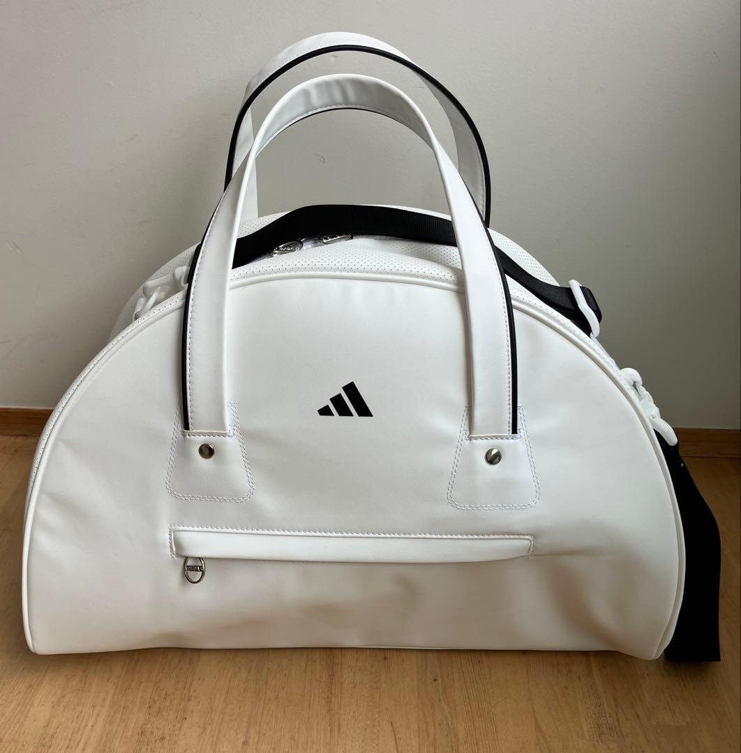 アディダスゴルフ　スリーストライプ ボストンバッグ