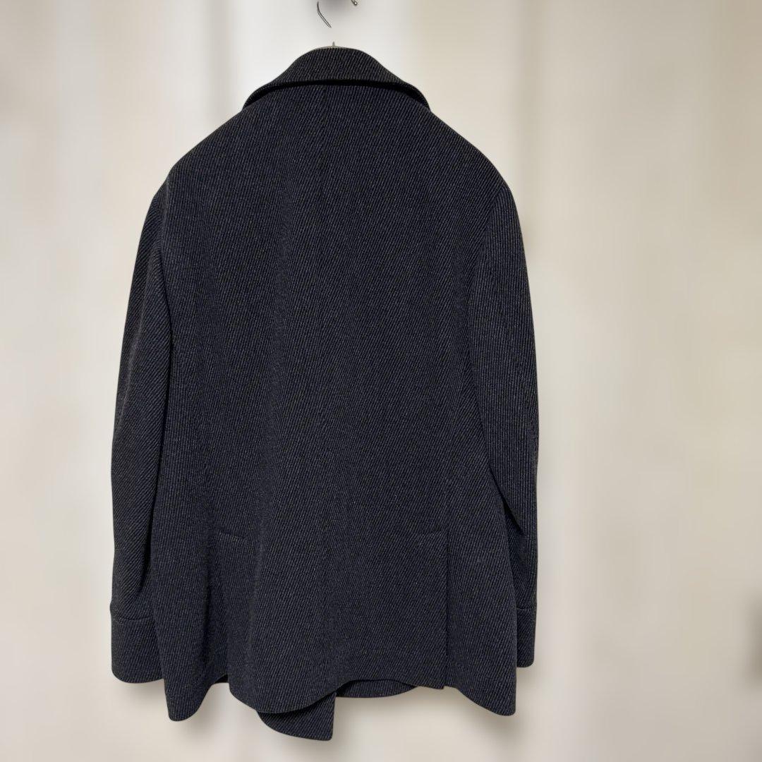 BRUNELLO CUCINELLI ダークグレー ピーコート