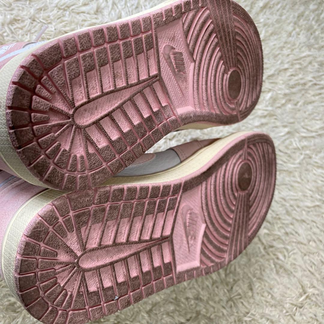 靴 25.5 Nike WMNS Air Jordan 1 Washed Pink