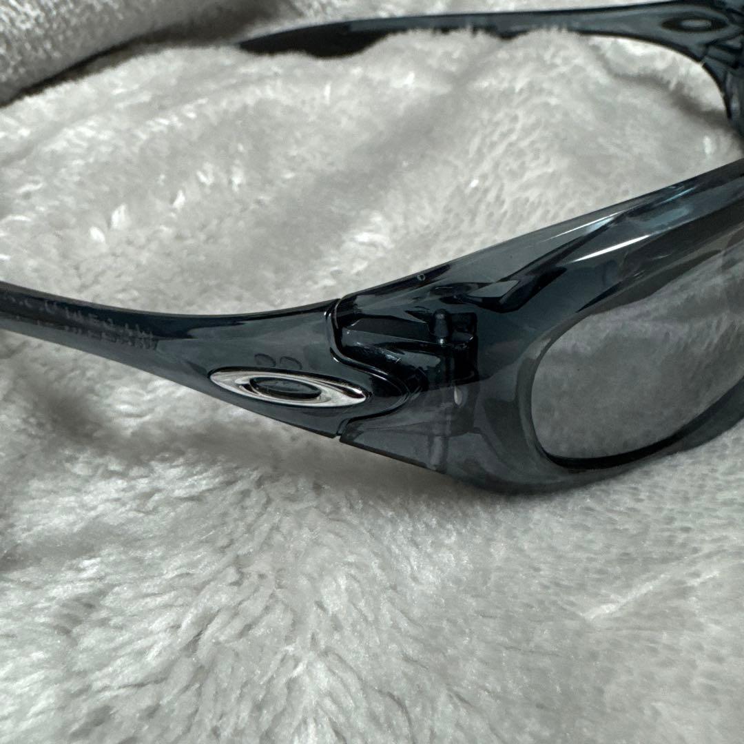 オークリースポーツスタイル 偏光レンズ サングラス ブラック