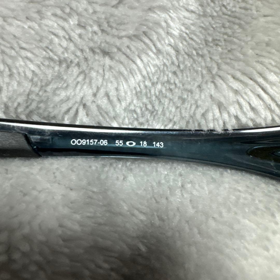 オークリースポーツスタイル 偏光レンズ サングラス ブラック