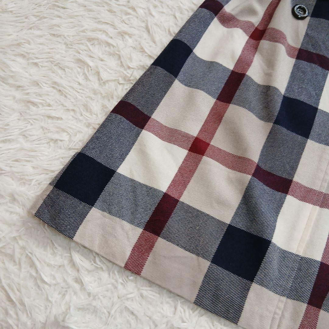 【BLUE LABEL CRESTBRIDGE】ウールビエラジャンパースカート