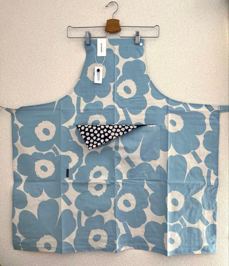 ☆新品未使用☆マリメッコ　marimekko エプロン　ウニッコ　ラスト１点