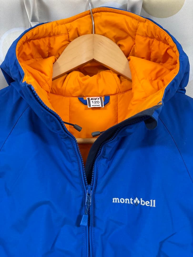 モンベル　パウダーカバーオール　ジャンプスーツ　雪　冬　キッズ　120