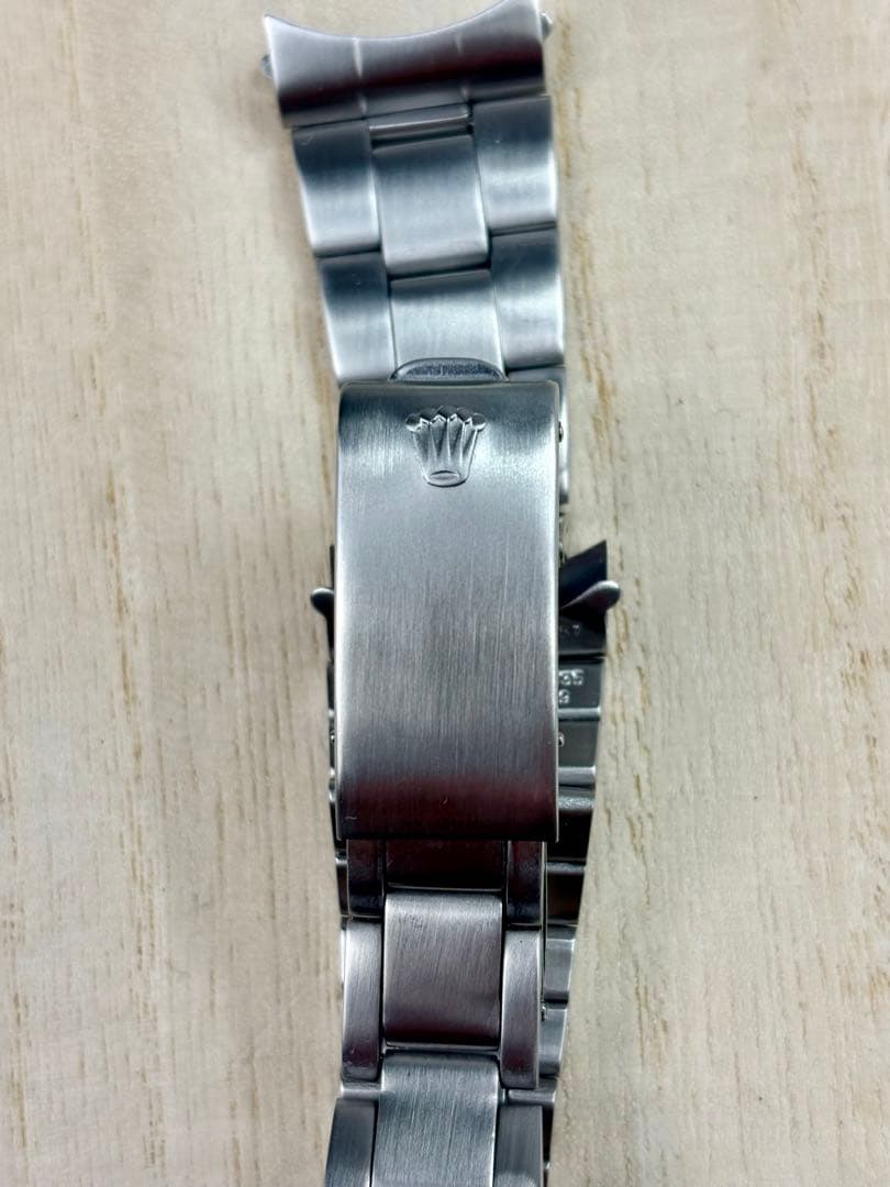 美品ロレックス純正オイスター巻きブレス 7835 FF357 幅19mm ベルト