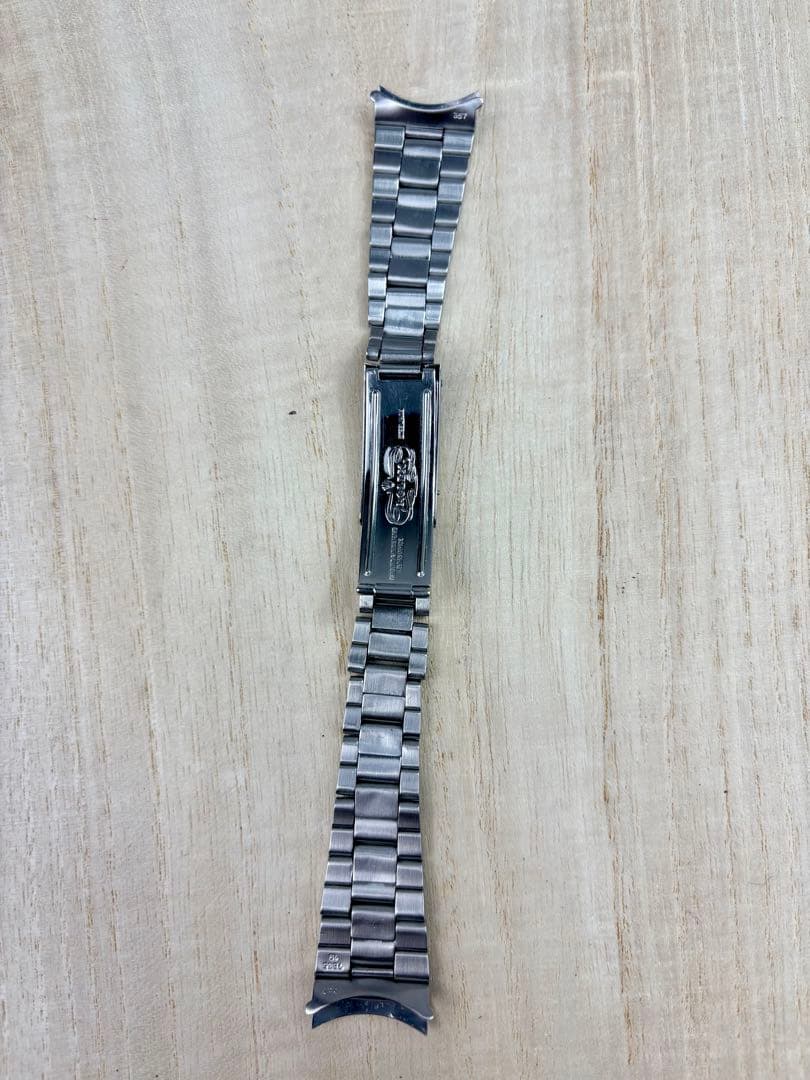 美品ロレックス純正オイスター巻きブレス 7835 FF357 幅19mm ベルト