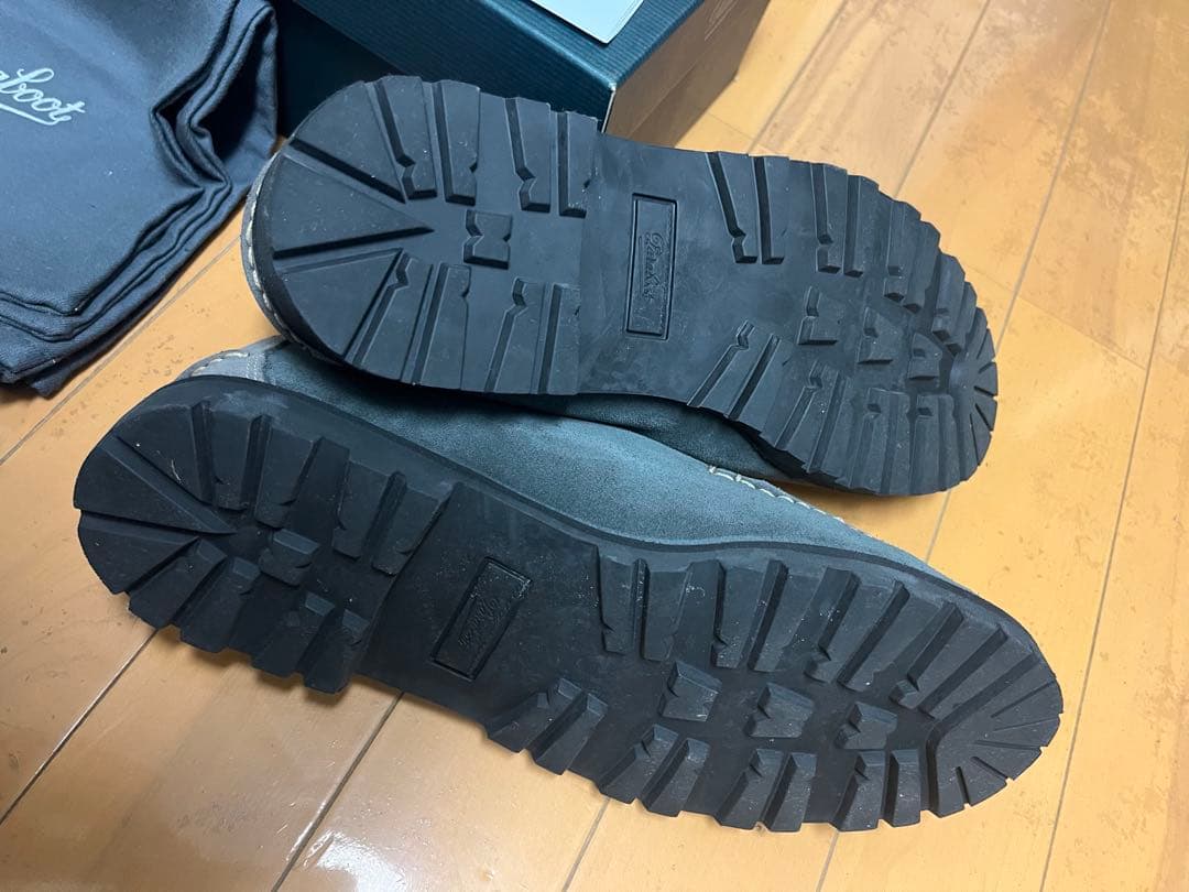 希少！パラブーツ×フィルメランジェ別注　デッキシューズ　ドマング　グレースエード