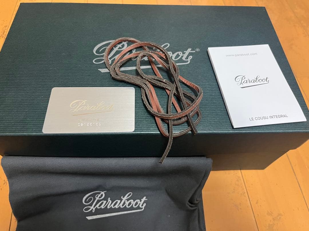 希少！パラブーツ×フィルメランジェ別注　デッキシューズ　ドマング　グレースエード