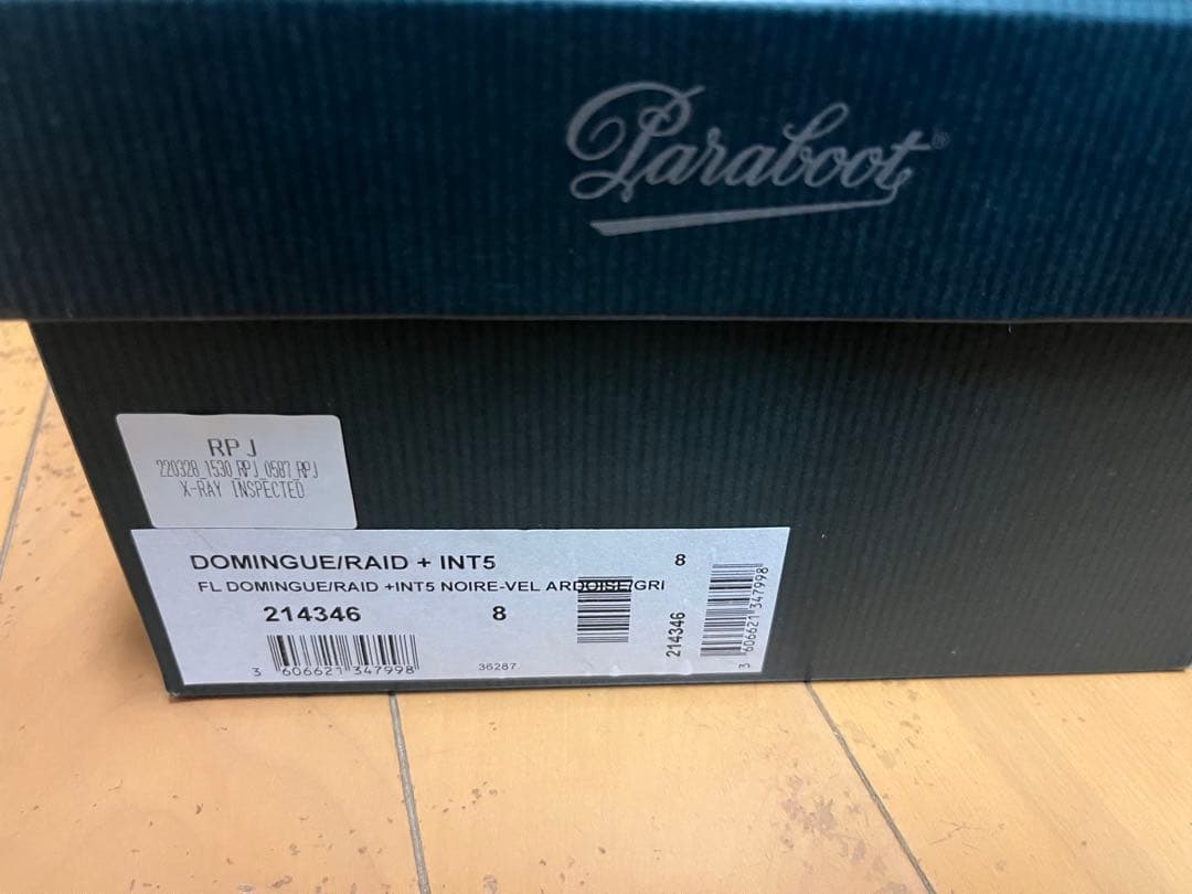 希少！パラブーツ×フィルメランジェ別注　デッキシューズ　ドマング　グレースエード