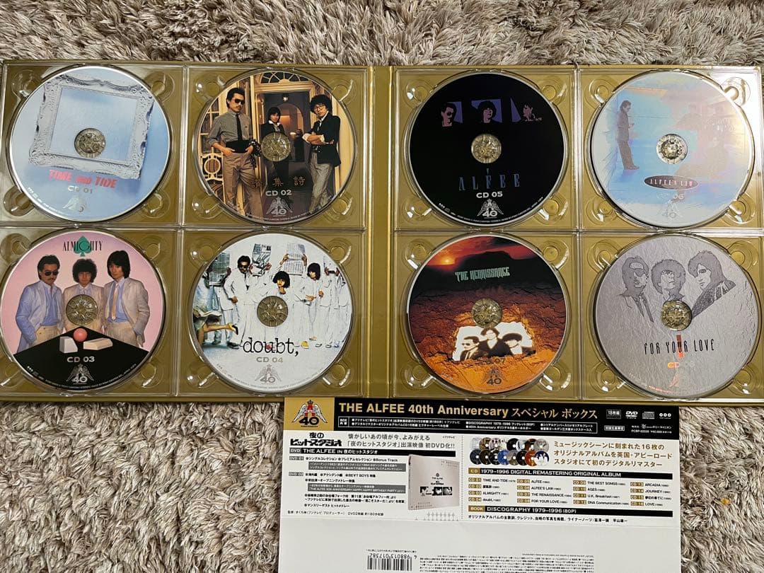 邦楽 THE ALFEE 40th Anniversary Special Goods