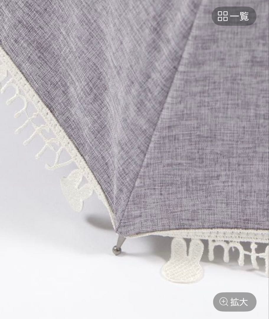 studio CLIP　ミッフィー　晴雨兼用　遮熱日傘　DickBrunaコラボ