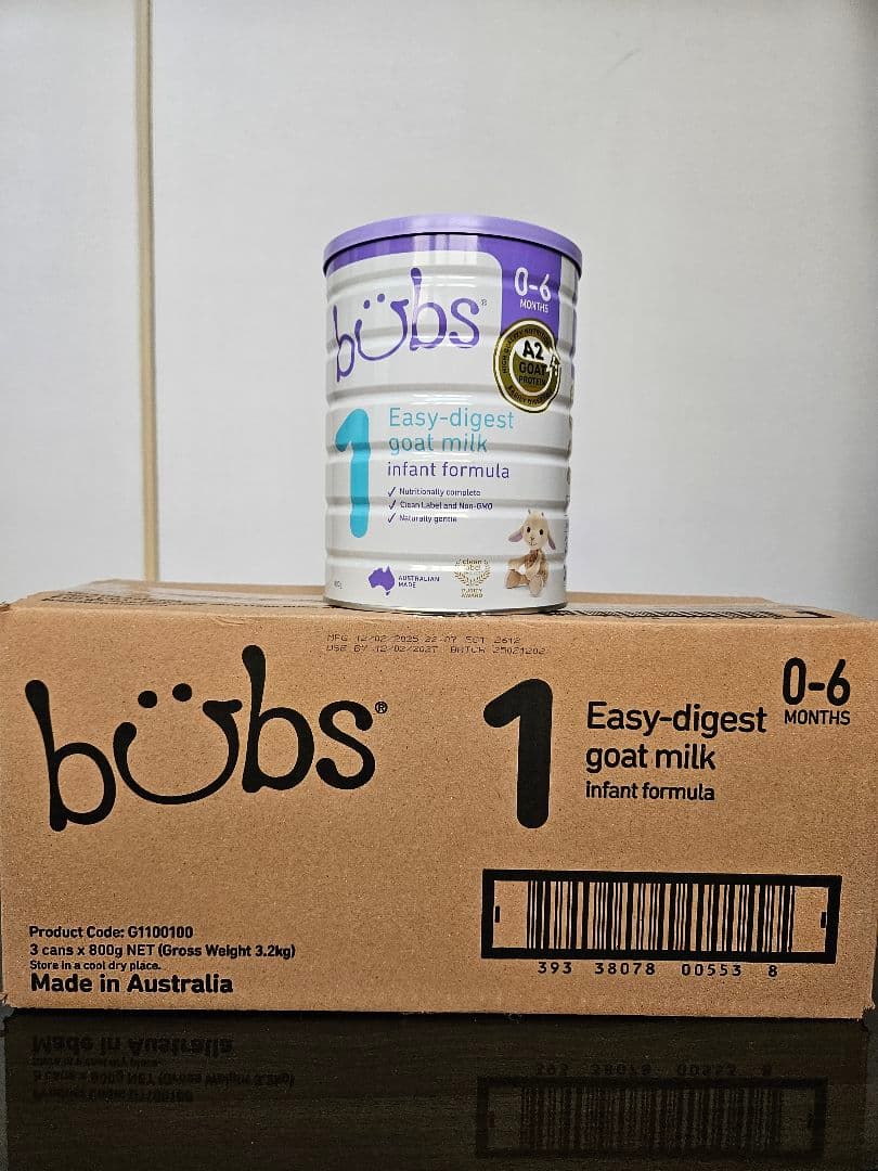 ミルク bubs Easy-digest goat milk 0-6 months