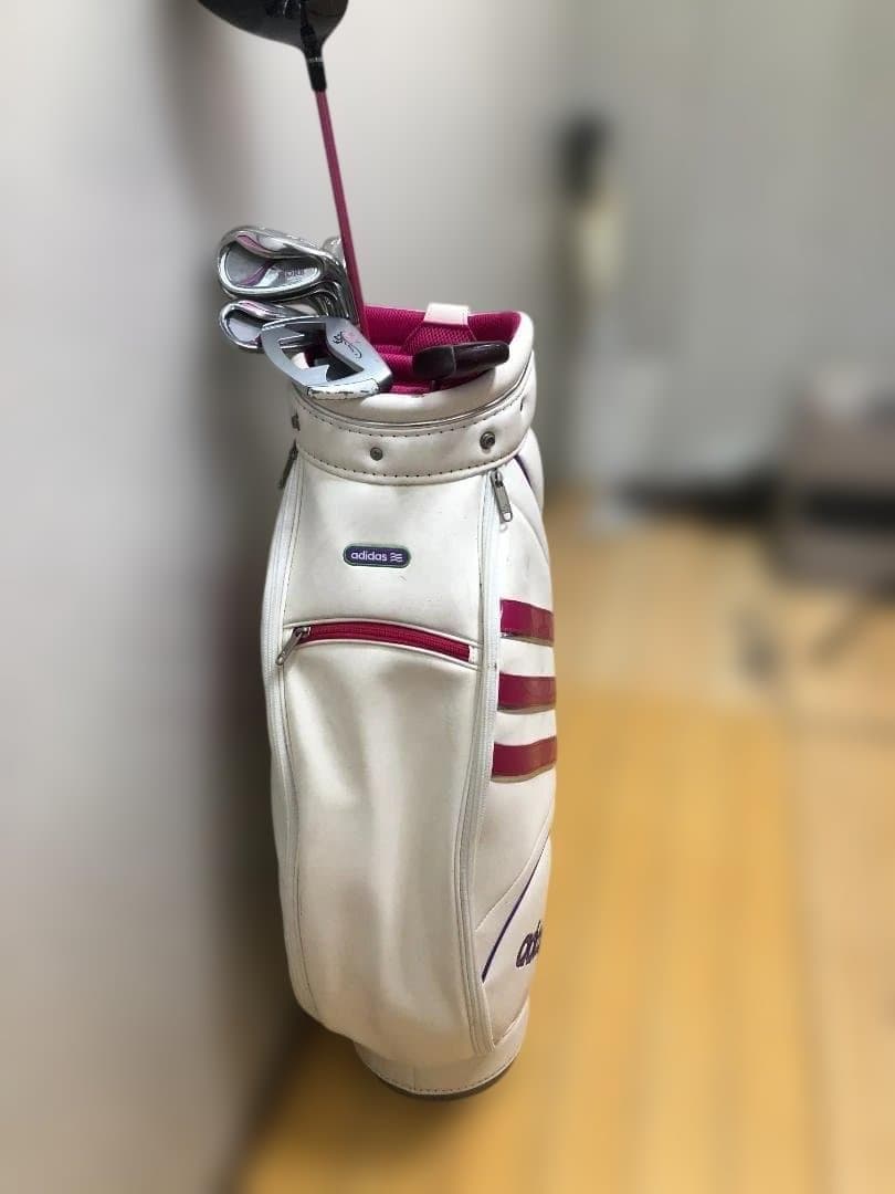 送料無料 レディース ゴルフクラブ セットadidas 初心者 112910