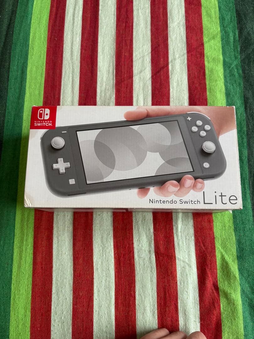 サ*ト様 Nintendo Switch Lite グレー 充電器, ケース付き