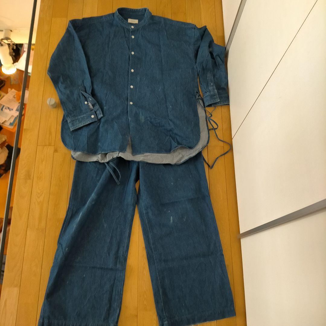【F】Toironier デニム セットアップ ブルー
