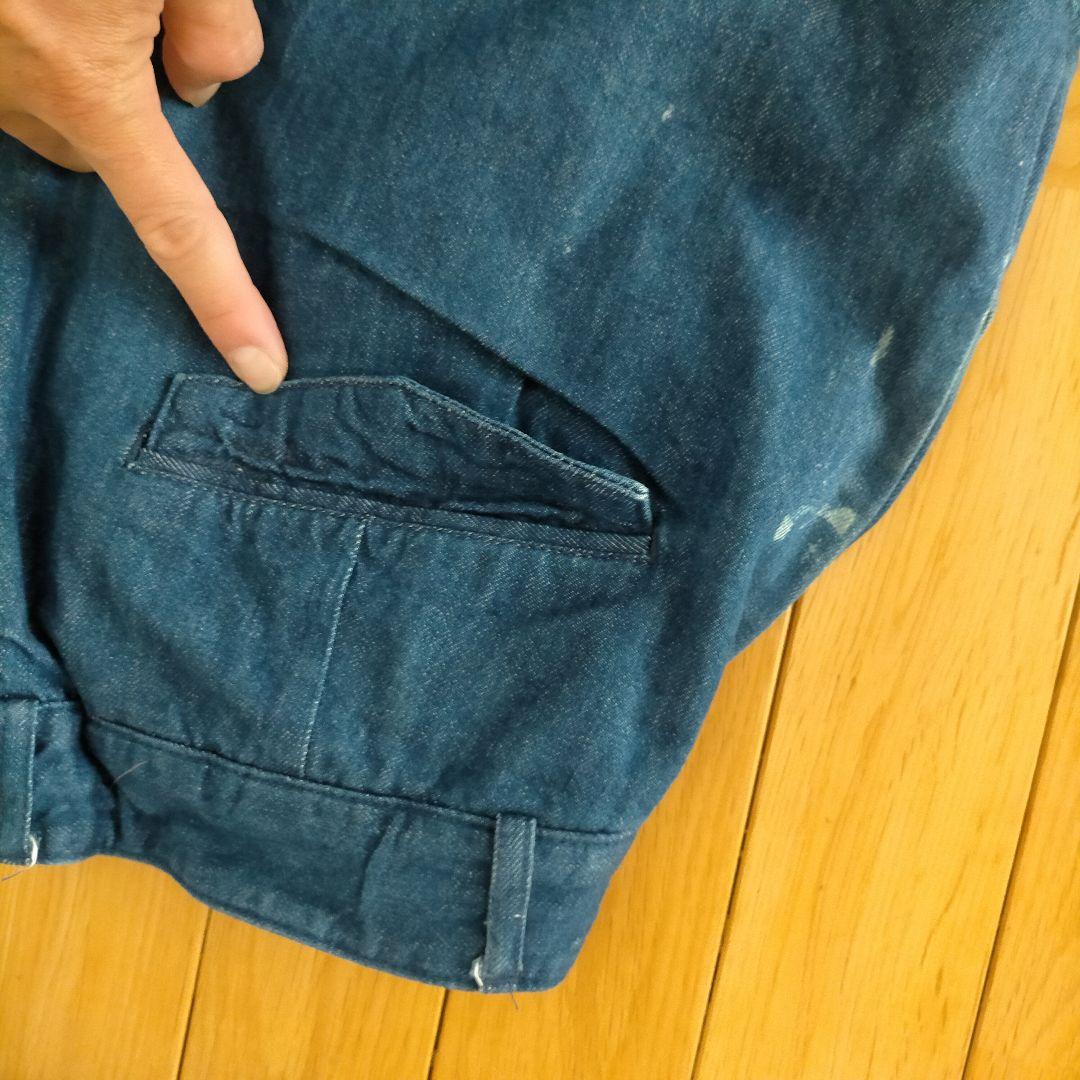 【F】Toironier デニム セットアップ ブルー