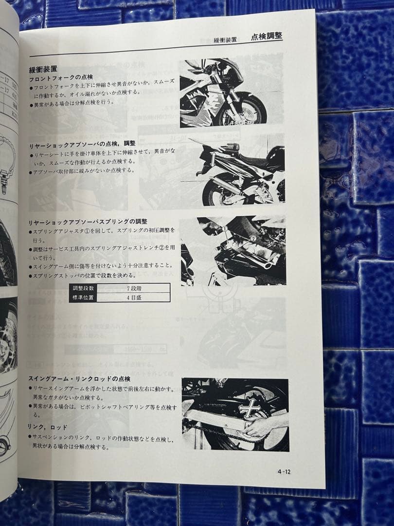 SUZUKI RG125γ サービスマニュアル 1991年式