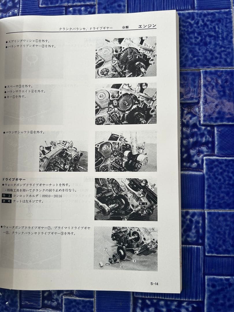 SUZUKI RG125γ サービスマニュアル 1991年式