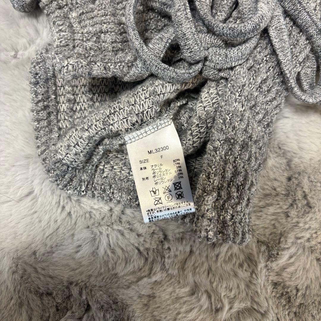 トップス melt the lady fluffy tie tops