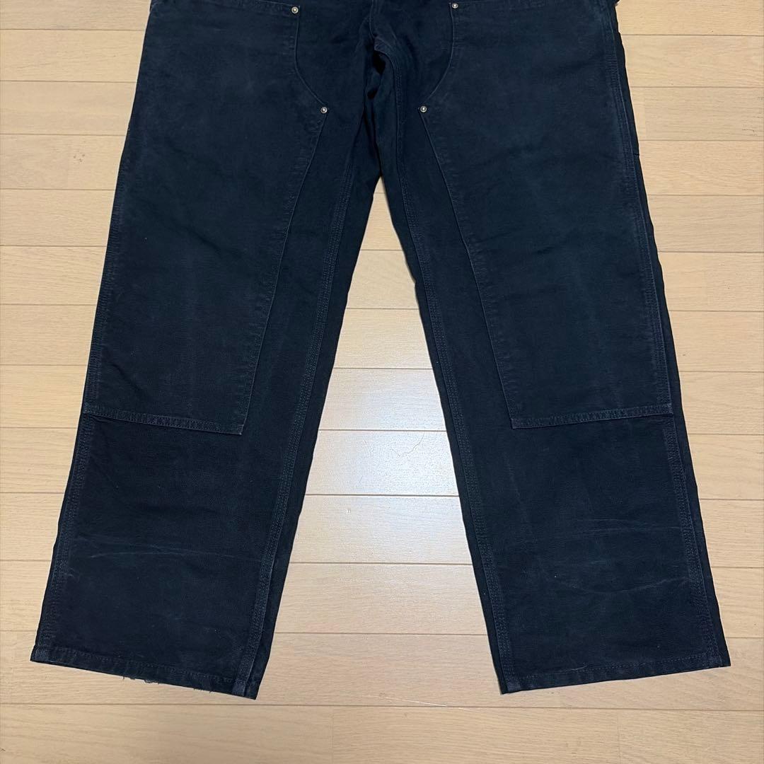 Carhartt カーハート ダブルニー ブラック w38 l32 ※紐内蔵