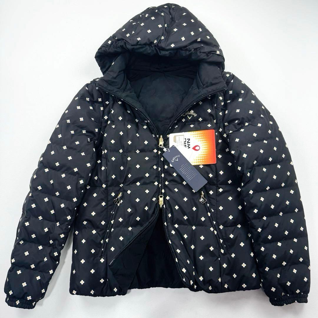タグ付未使用品✨キャロウェイ ダウンジャケット リバーシブル 花柄 6WAY