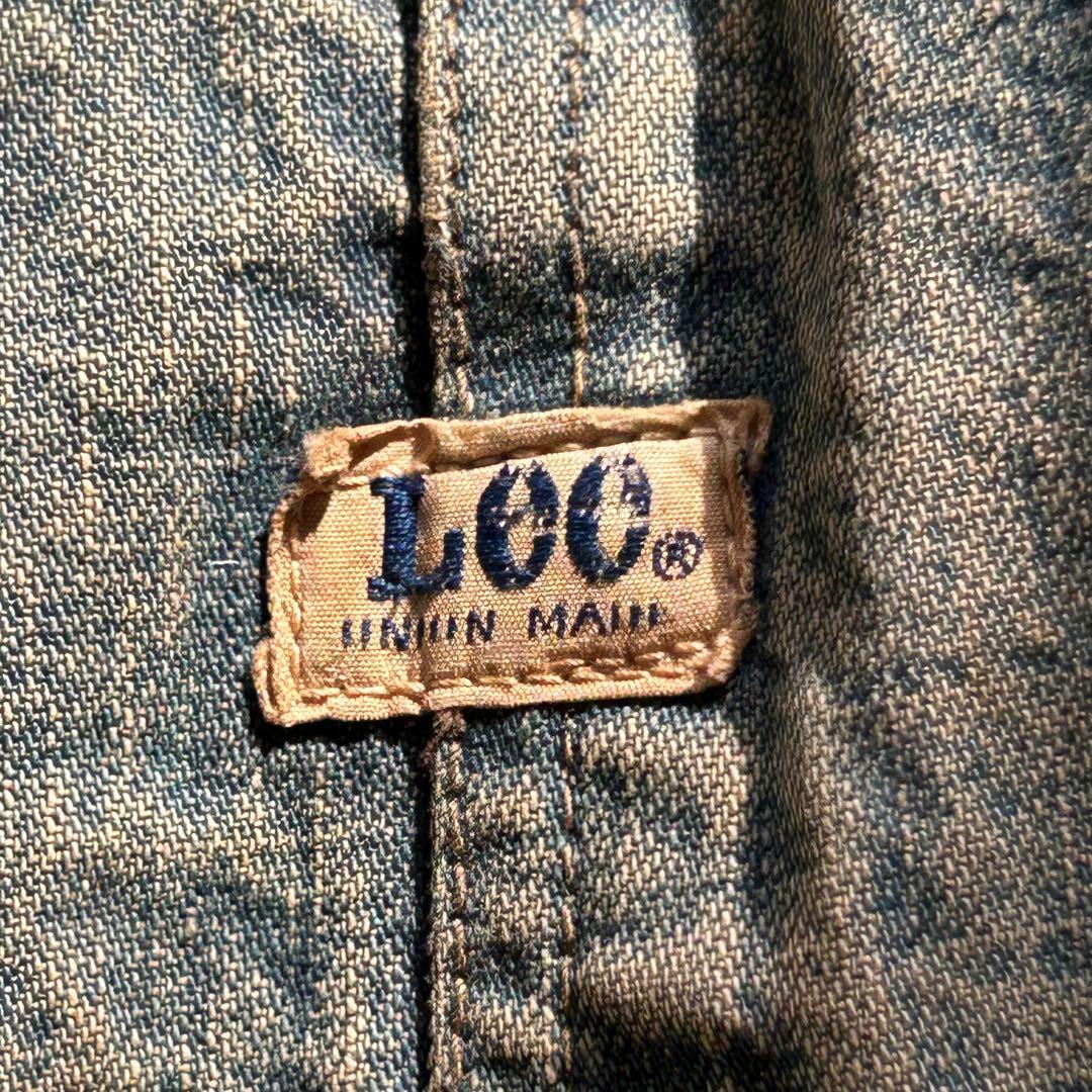 60s Lee 91-J カバーオール　デニム　ジャケット　サイズ　40L