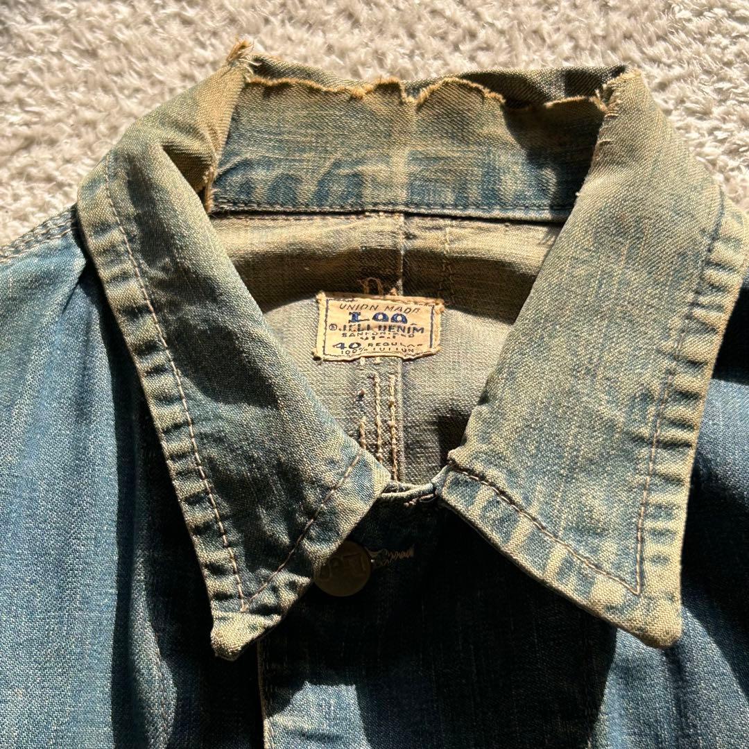 60s Lee 91-J カバーオール　デニム　ジャケット　サイズ　40L