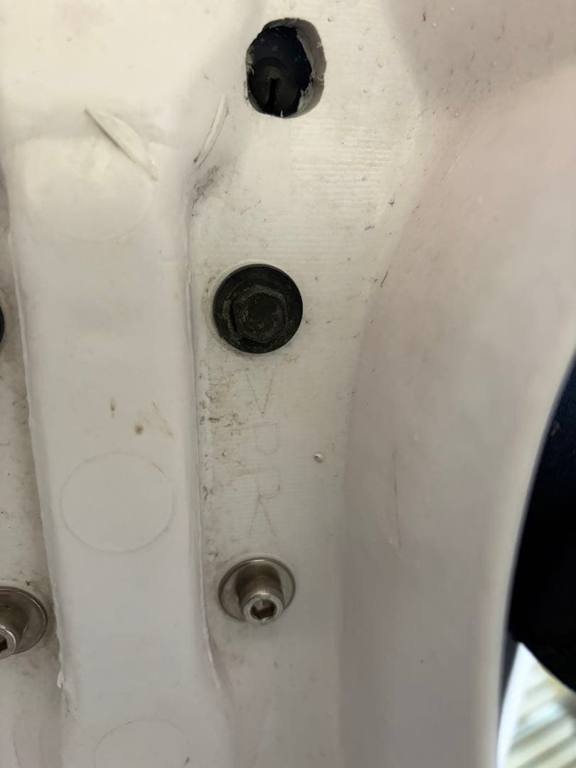 DT230ランツァフロントフェンダー　セロー250