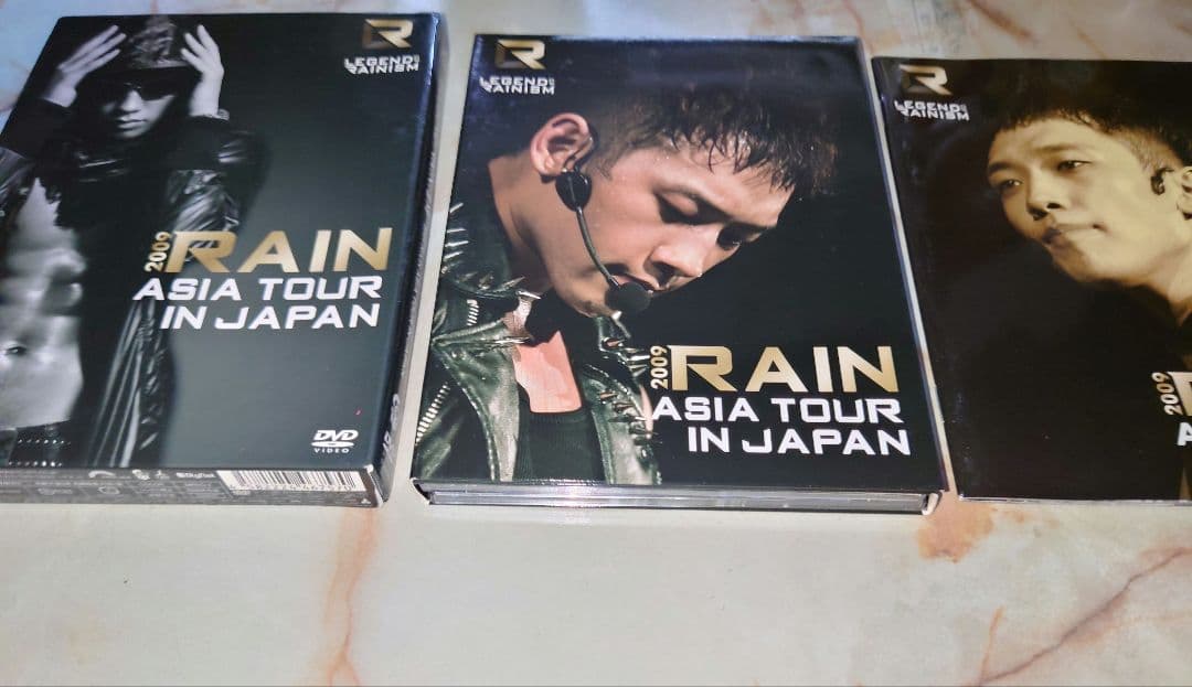RAIN ASIA TOUR IN JAPAN DVD2枚組 写真集付　美品