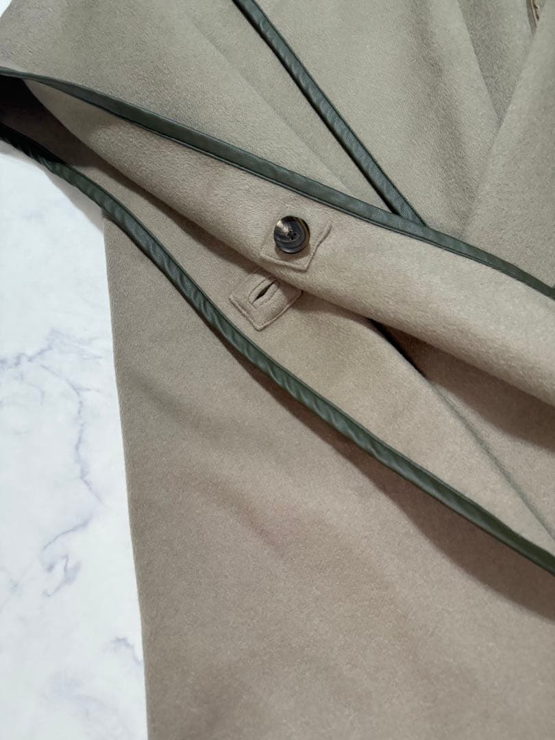 【美品】plage プラージュ　ポンチョコート　ウール　定価6.1万円