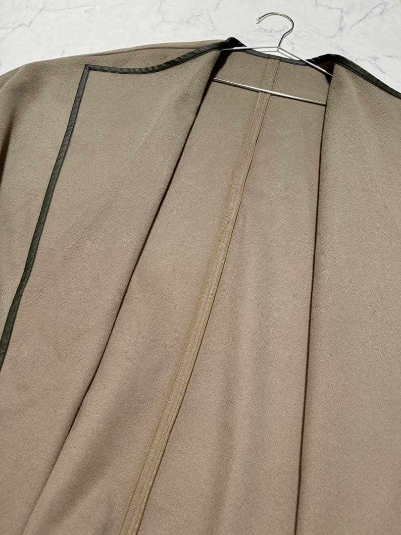 【美品】plage プラージュ　ポンチョコート　ウール　定価6.1万円