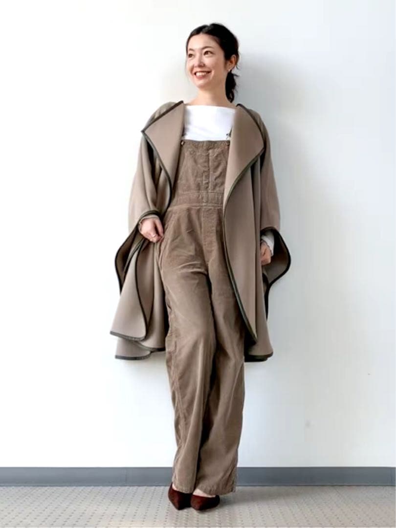 【美品】plage プラージュ　ポンチョコート　ウール　定価6.1万円